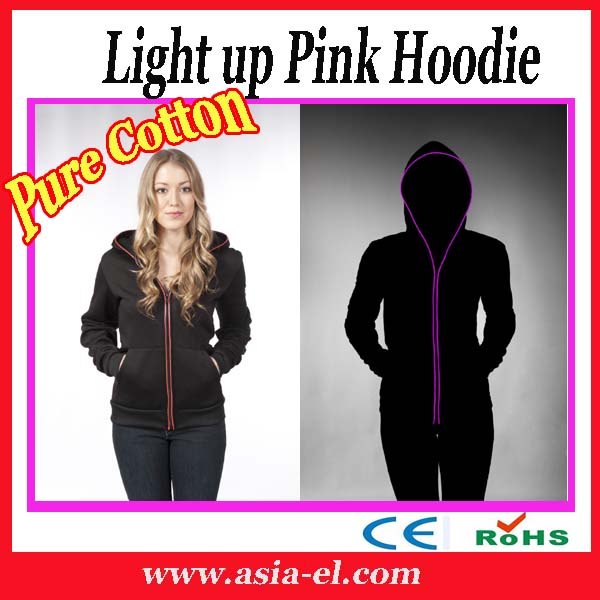 Light up hoodie Pink<br><img src='/upfile/product/20131130023247.jpg' onload='javascript:DrawImageim(this);' />
